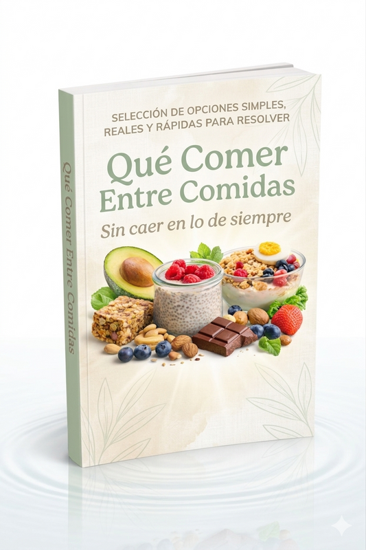 QUE COMER ENTRE COMIDAS